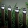 Smart Solar Post Light 4 Pack - Black 2 Smart Solar Post Light 4 Pack - Black -Garden Furniture Store 39359 11955