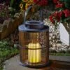 Smart Solar Urbane Lantern - Slate -Garden Furniture Store 46187 3669 1