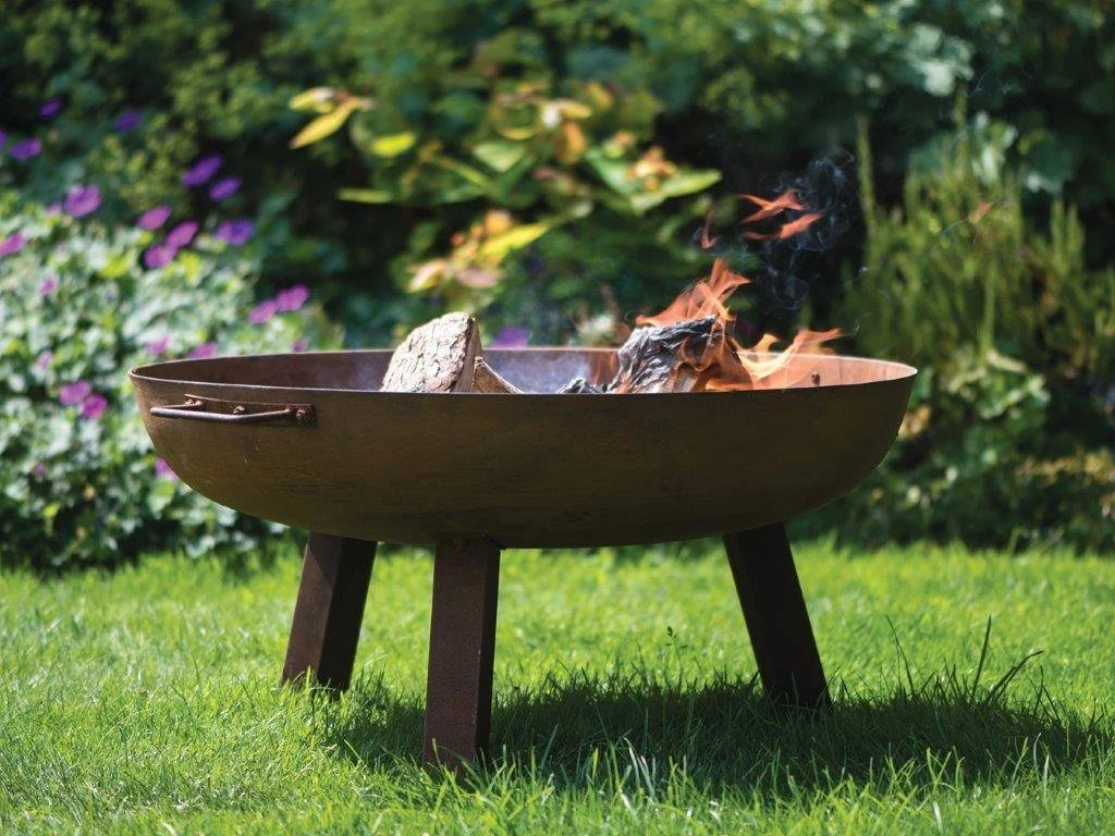 Woodlodge Glasto Fire Pit With Legs 55cm 3 Woodlodge Glasto Fire Pit With Legs 55cm