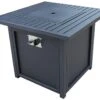 Woodlodge Penryn Black Gas Fire Pit Table -Garden Furniture Store 46300 3409
