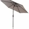 Katie Blake Sturdi 2.5m Crank Round Parasol Taupe -Garden Furniture Store 46731 2637