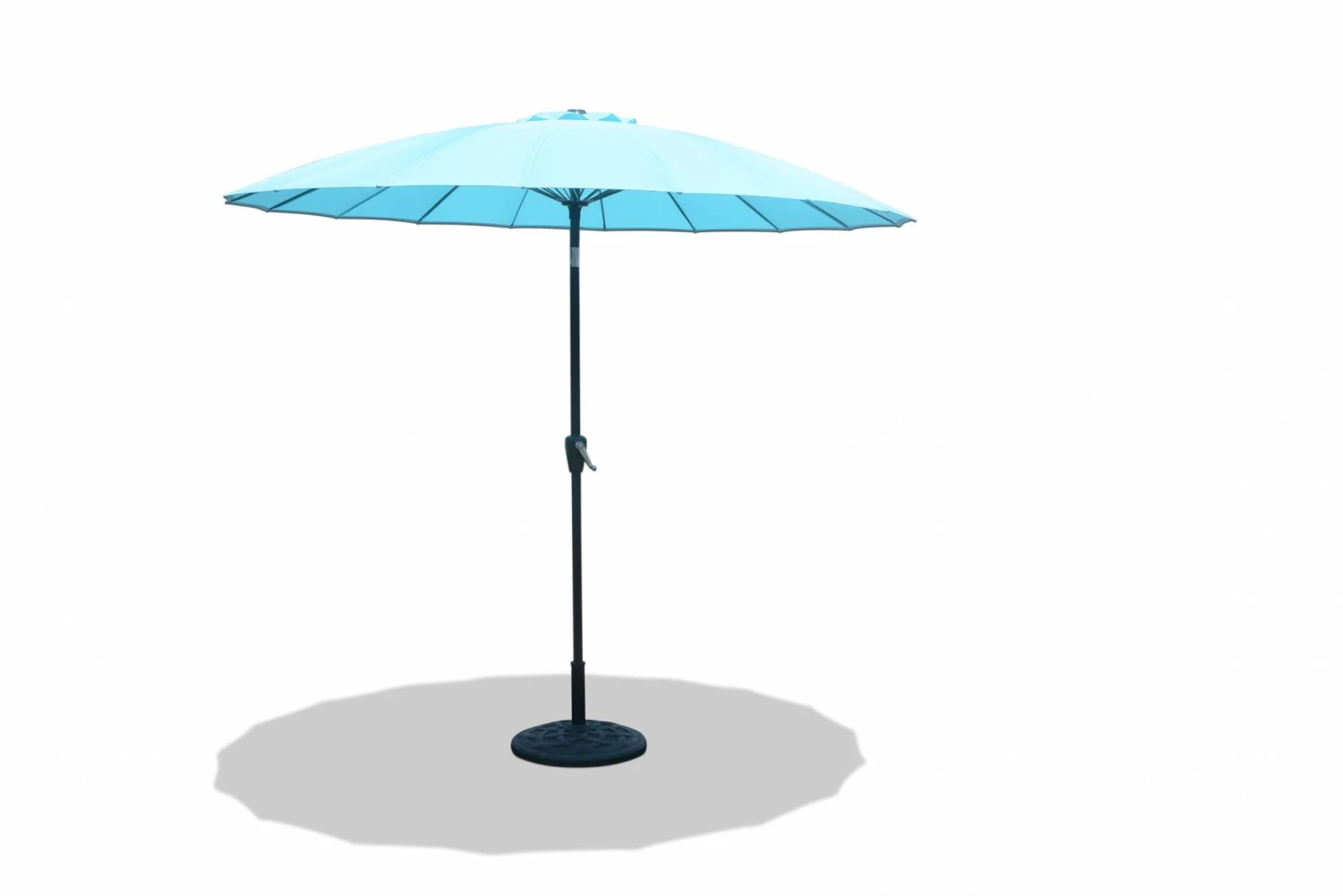 Katie Blake Sturdi 2.7m Shanghai Parasol Aqua 3 Katie Blake Sturdi 2.7m Shanghai Parasol Aqua