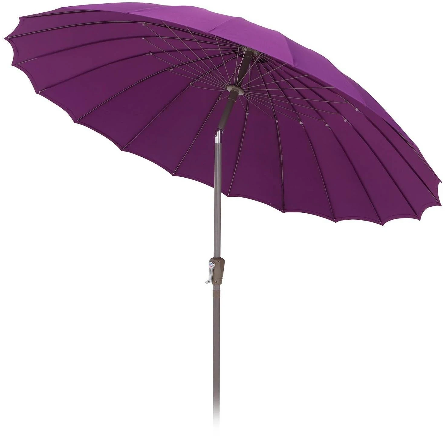 Katie Blake Sturdi 2.7m Shanghai Parasol Plum 4 Katie Blake Sturdi 2.7m Shanghai Parasol Plum - Image 2