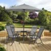 Pagoda Sienna 4 Seat Dining Set Including Parasol 2 Pagoda Sienna 4 Seat Dining Set Including Parasol -Garden Furniture Store 46756 2584
