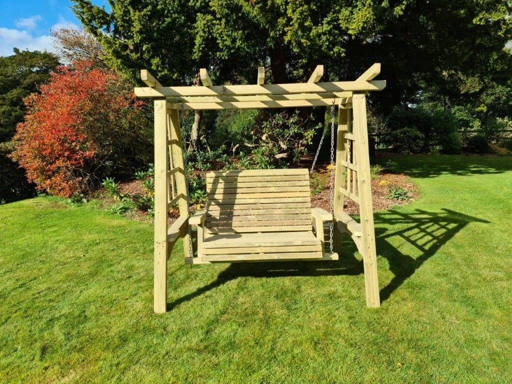 Churnet Valley Pergola Swing 2 Seater 4 Churnet Valley Pergola Swing 2 Seater - Image 2