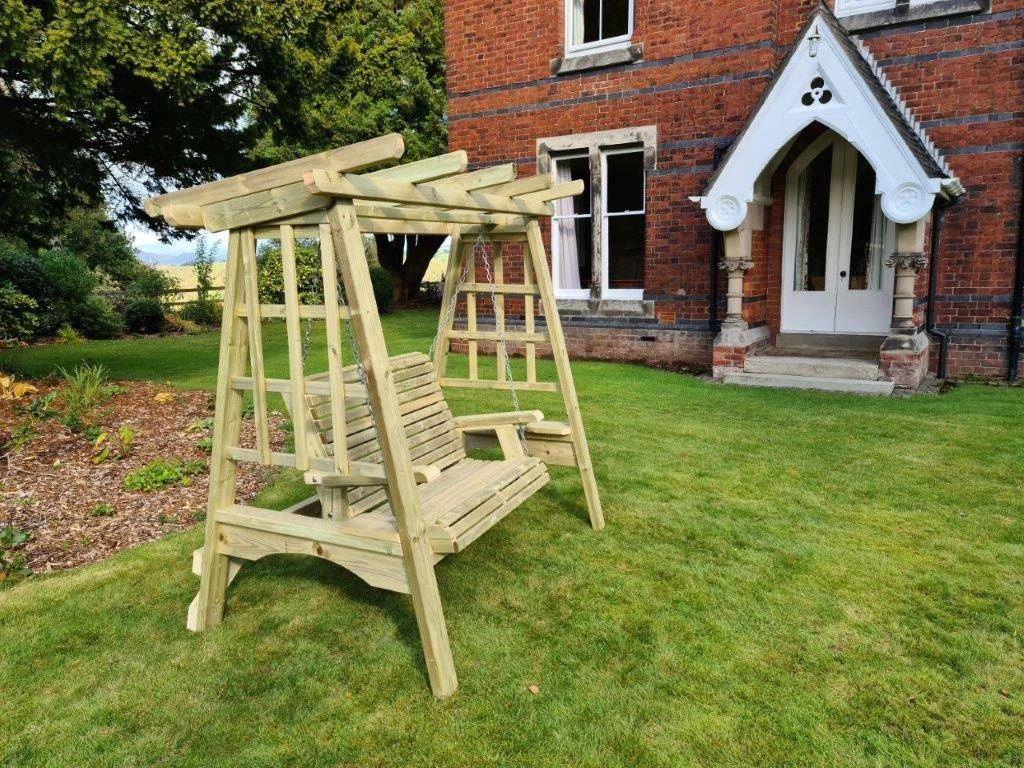 Churnet Valley Pergola Swing 2 Seater 6 Churnet Valley Pergola Swing 2 Seater - Image 4