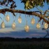 Smart Garden SpiraLight 10 Silver Solar String Lights -Garden Furniture Store 50735 31850
