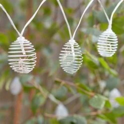 Smart Garden SpiraLight 10 Silver Solar String Lights -Garden Furniture Store 50735 31851