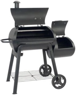 Landmann Vinson 200 Smoker Charcoal Barbecue - Black -Garden Furniture Store 51773 28801