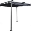 Royalcraft Prague Pergola 3.5m X 3.5m - Grey -Garden Furniture Store 51826 28633