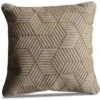 LG Outdoor Gold Striped Cubes 50cm Embroidered Scatter Cushion 2 LG Outdoor Gold Striped Cubes 50cm Embroidered Scatter Cushion -Garden Furniture Store 51930 28201